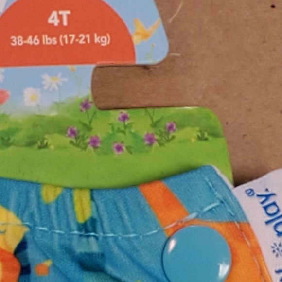 I-Play Swimsuit Diaper 4T Teal - Picture 5 of 6